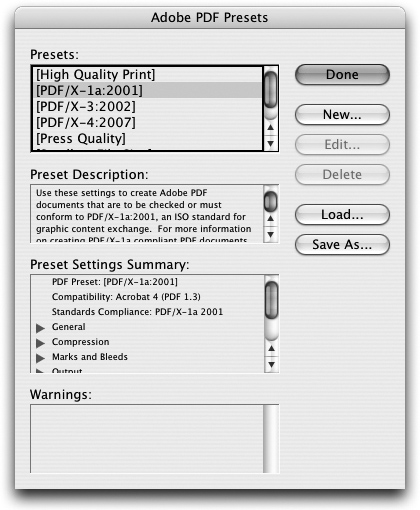 Defining a PDF Preset in InDesign makes that preset available from within other suite applications.