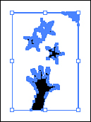 Expanding a traced object allows you to edit points along its paths.