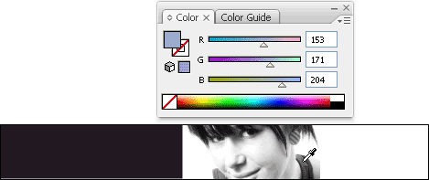 Converting the sampled color to the closest Web-safe color.