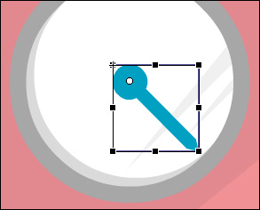 Rotating gauge pointers