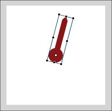 Rotating gauge pointers