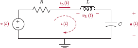 Figure showing Circuit for Example 2.6.