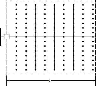 Figure showing a uniformly distributed main feeder.