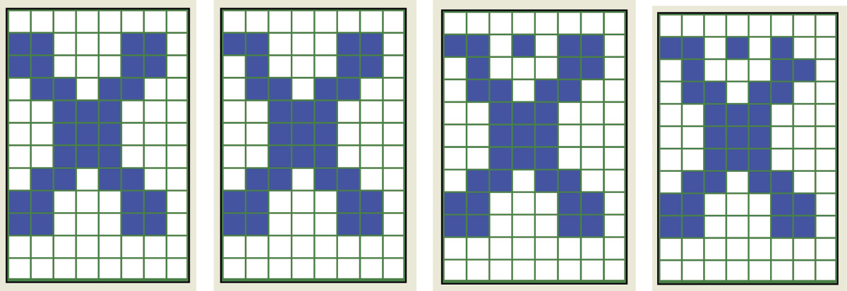 Image of Pattern distorted by crosstalk cannot be correctly recalled even if an undamaged version is supplied at input