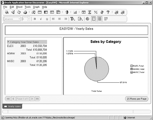 Discoverer Plus—Report Using Conditions