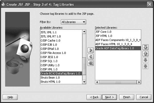 Create JSF JSP Step 2