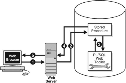 PL/SQL Web application.