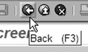 Place your cursor over a button to see a label with its description and an alternative keystroke for that command (in this case, the F3 function button).
