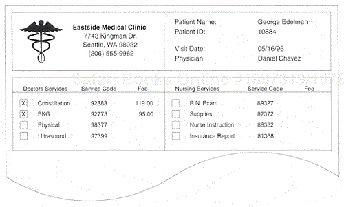 An example of a complex report sample.