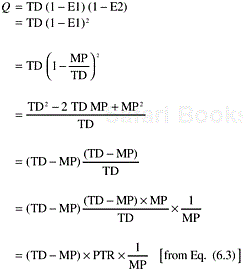 Some Characteristics of a Special Case Two-Phase Model