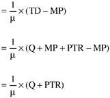 Some Characteristics of a Special Case Two-Phase Model