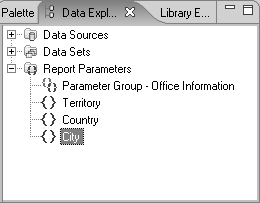 New parameter group in Data Explorer