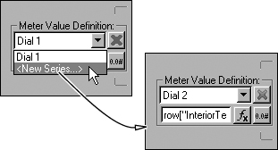 Adding a meter value series expression