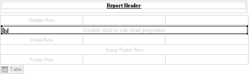 Using a template report item