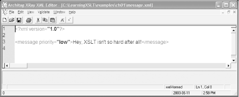 message.xml in xRay2