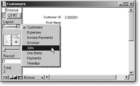When your database has multiple tables, FileMaker still makes ugly layouts for you…it just makes more of them. Remember, you can always review Chapter 4 for advice on beautifying layouts.
