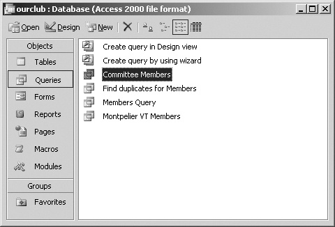 When you create a new query, Access starts by asking you to choose a table as a data source. As explained in step 3 below, you can find all members whose subscriptions need renewing just from the information in the Members table. For more complex queries, you can choose additional tables here and click Add.
