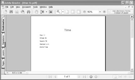 time-fo.pdf in Adobe Reader 6