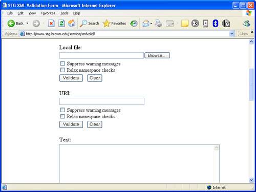 Brown University’s Scholarly Technology Group has an XML Validation web page that can be used to validate DTDs.