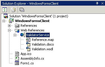 Create the Windows Forms Project