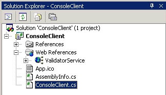 Create the Console Application Project