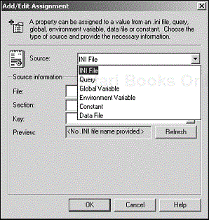 The Add/Edit Assignment dialog box.