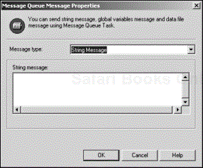 The Message Queue Message Properties dialog box .