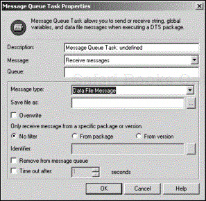 Receiving a data-file message.