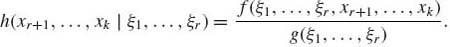 numbered Display Equation