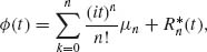 Unnumbered Display Equation