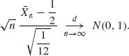 Unnumbered Display Equation