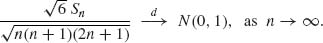 Unnumbered Display Equation