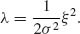 numbered Display Equation