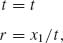 Unnumbered Display Equation