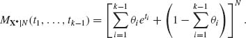 Unnumbered Display Equation