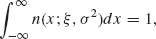 Unnumbered Display Equation