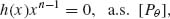 Unnumbered Display Equation