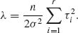 numbered Display Equation