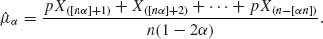 numbered Display Equation