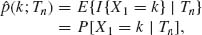 Unnumbered Display Equation