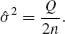 Unnumbered Display Equation