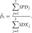 Unnumbered Display Equation