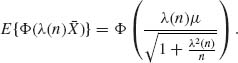 Unnumbered Display Equation