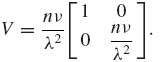 Unnumbered Display Equation