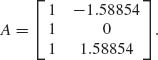 Unnumbered Display Equation