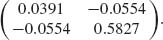 Unnumbered Display Equation