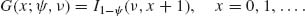 Unnumbered Display Equation