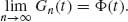 Unnumbered Display Equation