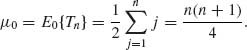 Unnumbered Display Equation