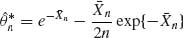 Unnumbered Display Equation